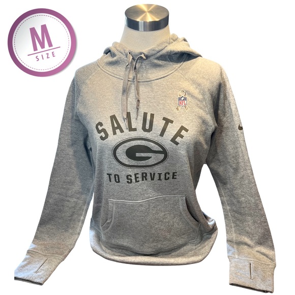 🏈 Packers Hoodie: Salute to Service Performance Pullover (Basicly Brand New) - Picture 1 of 7